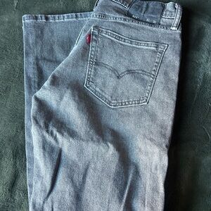 Levi's Men's Classic Gray Straight Jeans